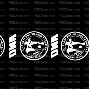 California DL hologram